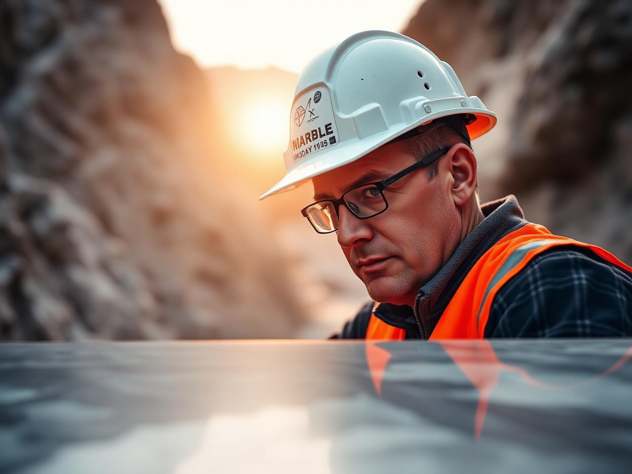 Stone sourcing specialist at quarry
